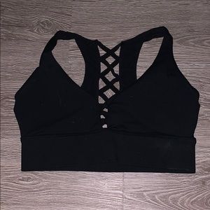 Fabletics Black Sports Bra